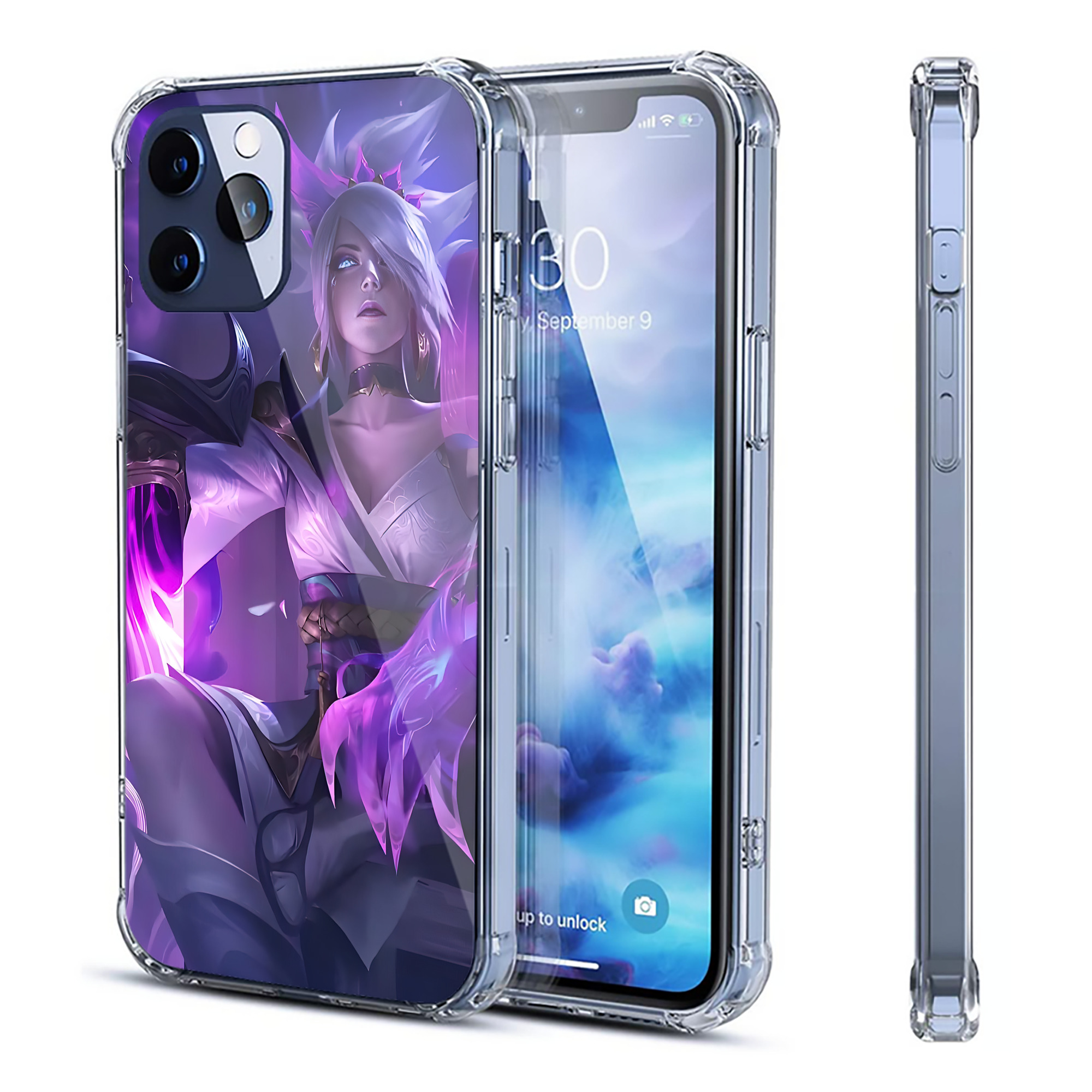 リーグ・オブ・レジェンド League of Legends LOL 【iPhone 12シリーズ対応】透明スマホケース（クリアソフトケース）